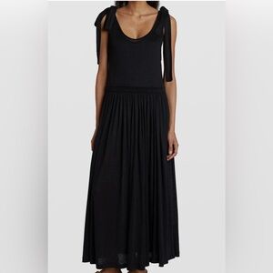 Chloe Black Sleeveless Maxi Dress Sz 40 it US 6